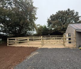 Fence Yard Installation In Antrim